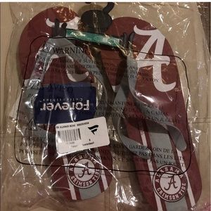 Crimson Tide flip flops